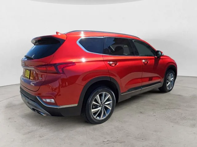 Used 2019 Lava Orange Hyundai Limited image 5