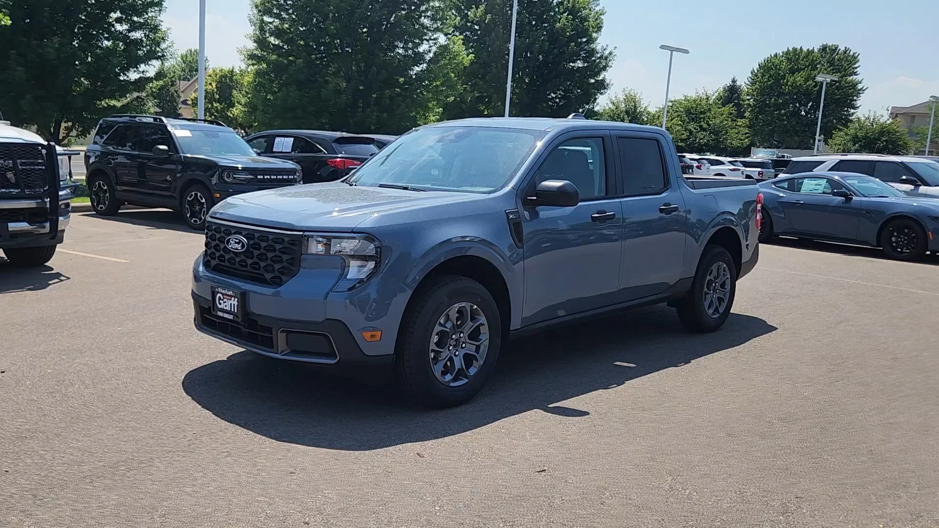 New 2026 Azure Gray Metallic Tri-Coat Ford XLT image 3