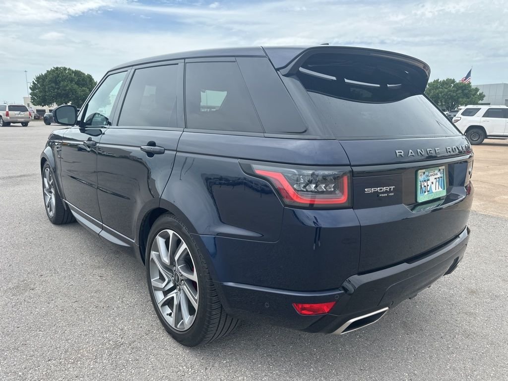 Used 2022 Portofino Blue Metallic Land Rover HSE Dynamic image 3