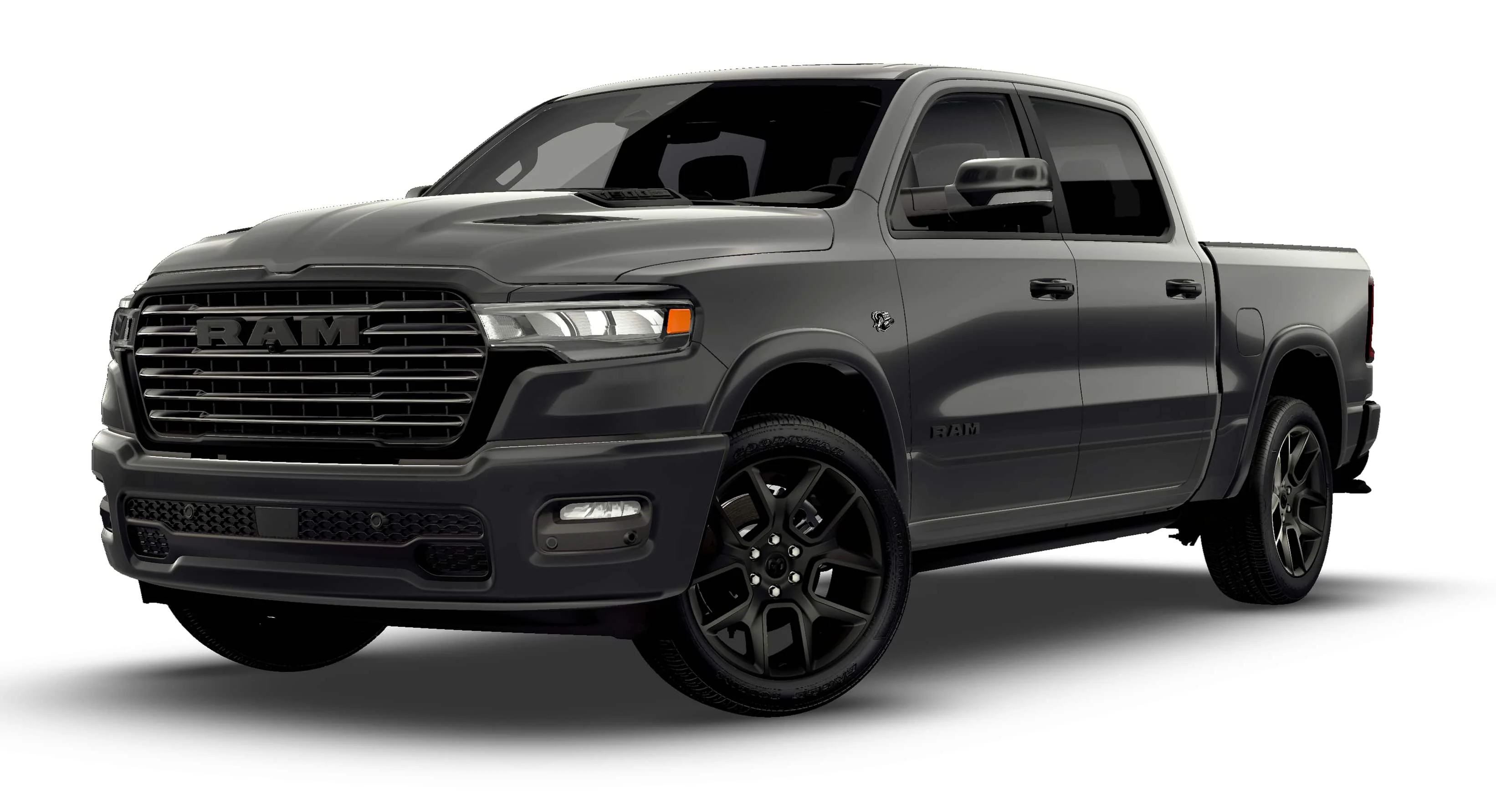 New 2026 Granite Crystal Metallic Clear-Coat Exterior Paint RAM Laramie image 13