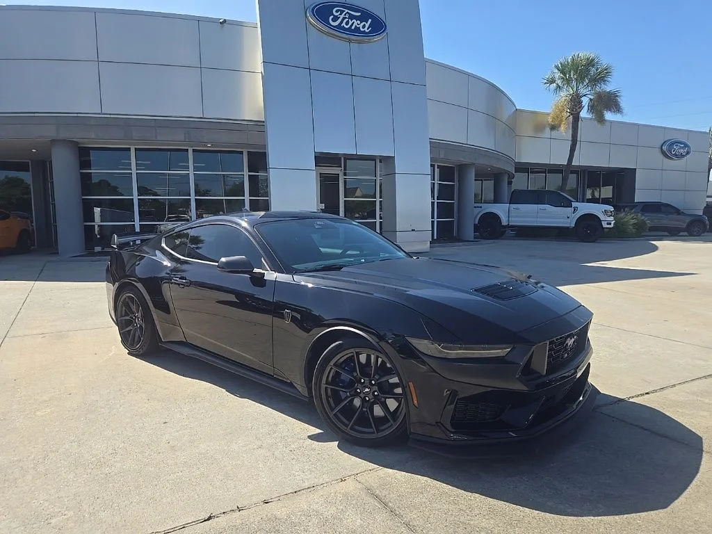 Used 2024 Black Ford Dark Horse image 1
