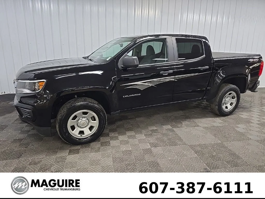 Used 2021 Black Chevrolet Work Truck image 6