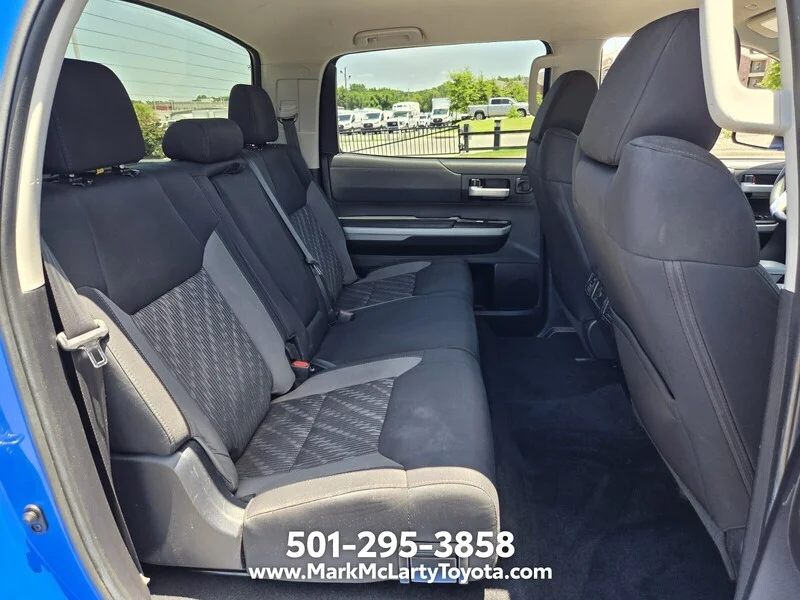 Used 2020 BLUE TOYOTA SR5 CREWMAX 5.5