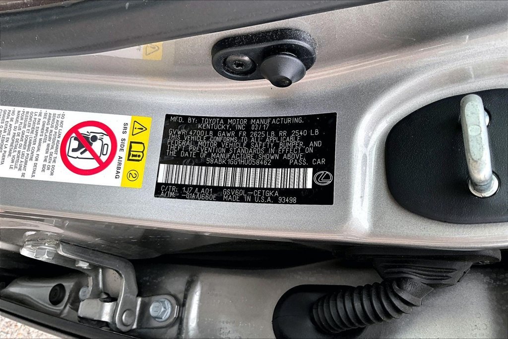 Used 2017 Silver Lexus 350 image 30
