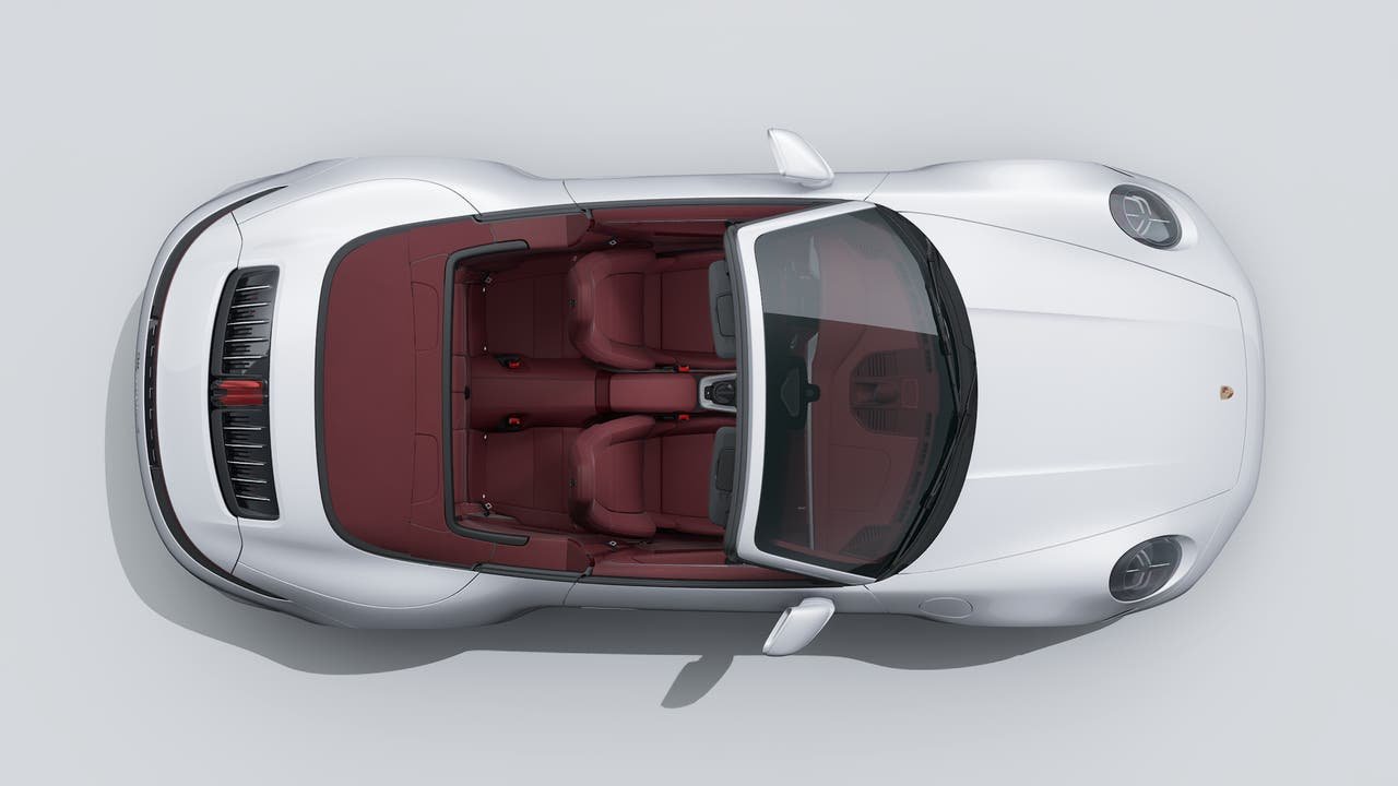 New 2026 Ice Grey Metallic Porsche Carrera 4S Cabriolet image 5