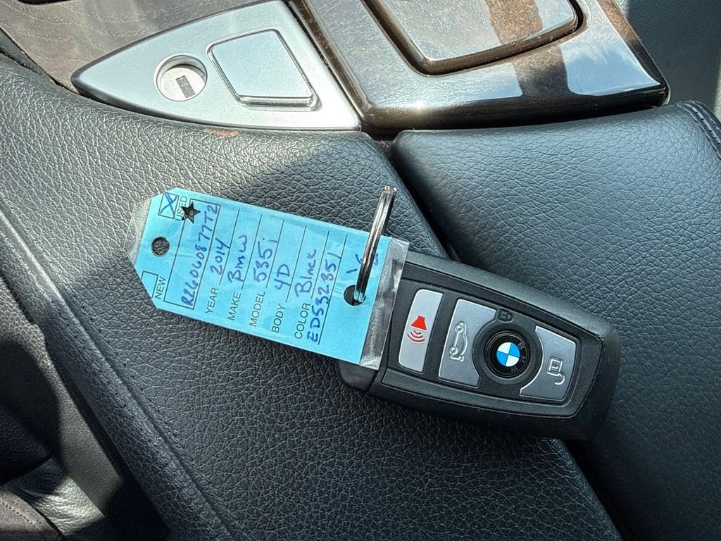 Used 2014 Black BMW 535i xDrive image 35
