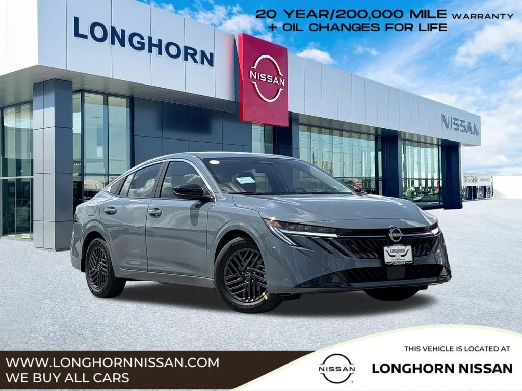New 2026 Atlantic Gray Metallic Nissan SV image 1