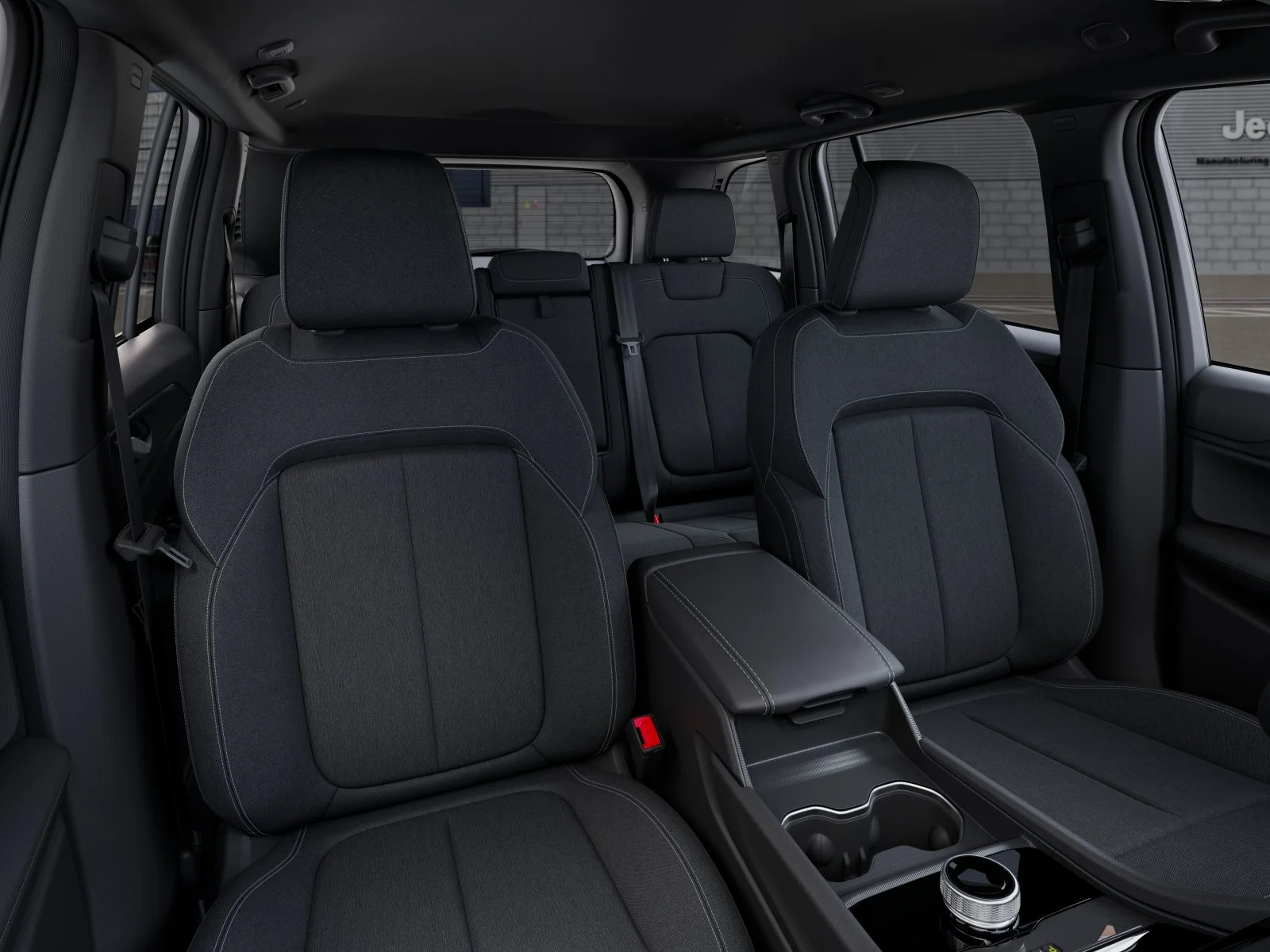 New 2025 Bright White Clear-Coat Exterior Paint Jeep Laredo image 17