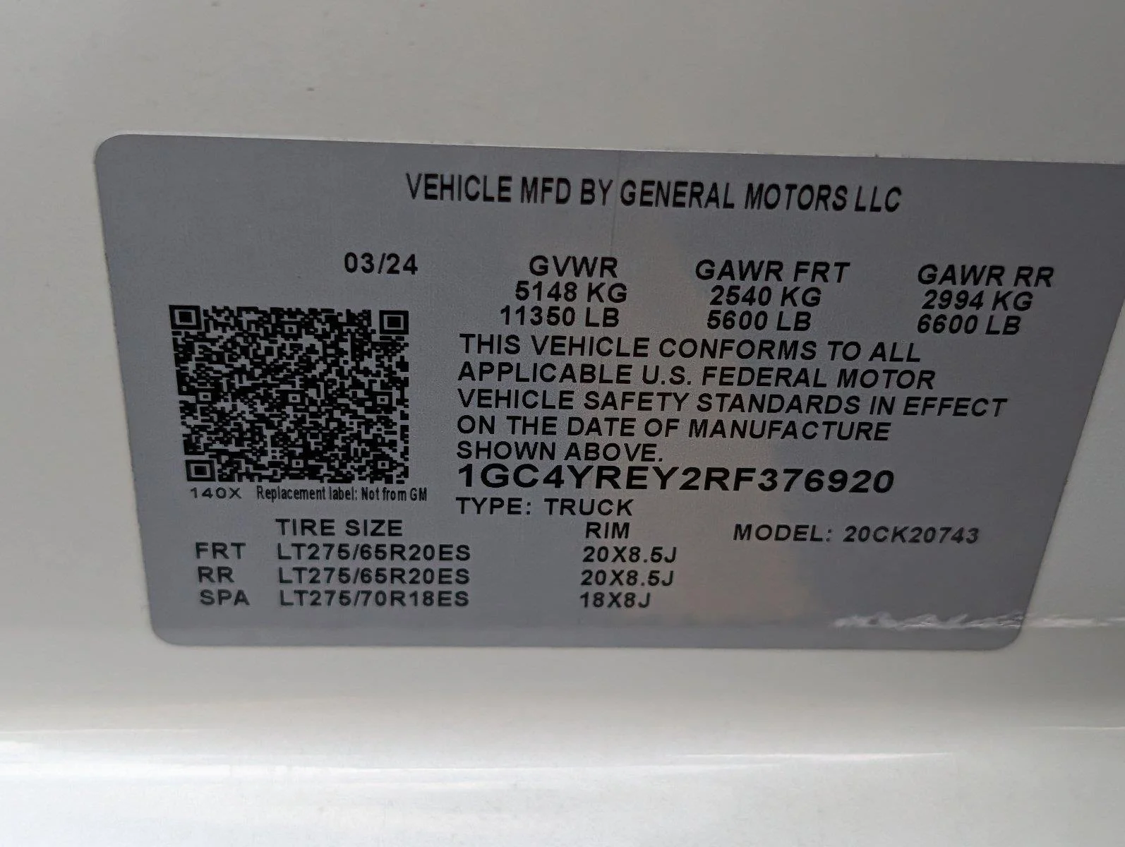 Used 2024 Iridescent Pearl Tricoat Chevrolet High Country image 40