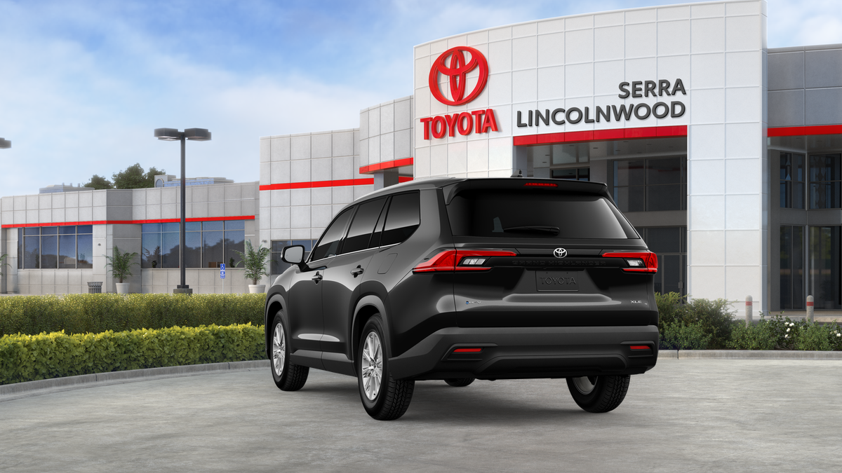 New 2026 Midnight Black Metallic Toyota Hybrid XLE image 7