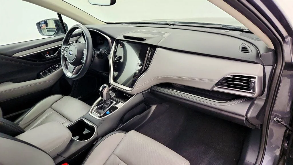Used 2022 Magnetite Gray Metallic Subaru Limited CVT with Power Moonroof, HSW, Navigation System & More image 26