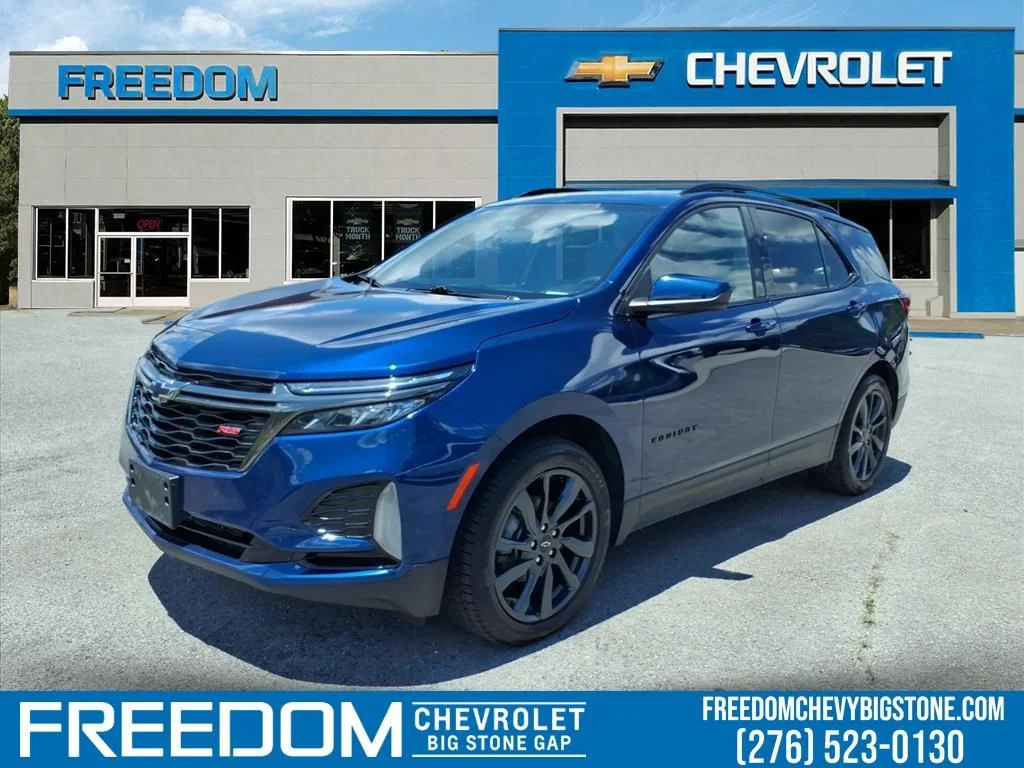 Used 2023 Blue Chevrolet RS image 1