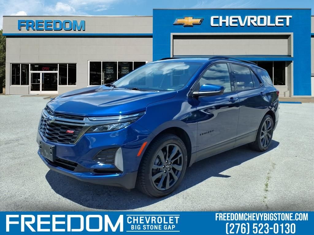 Used 2023 Blue Chevrolet RS image 1