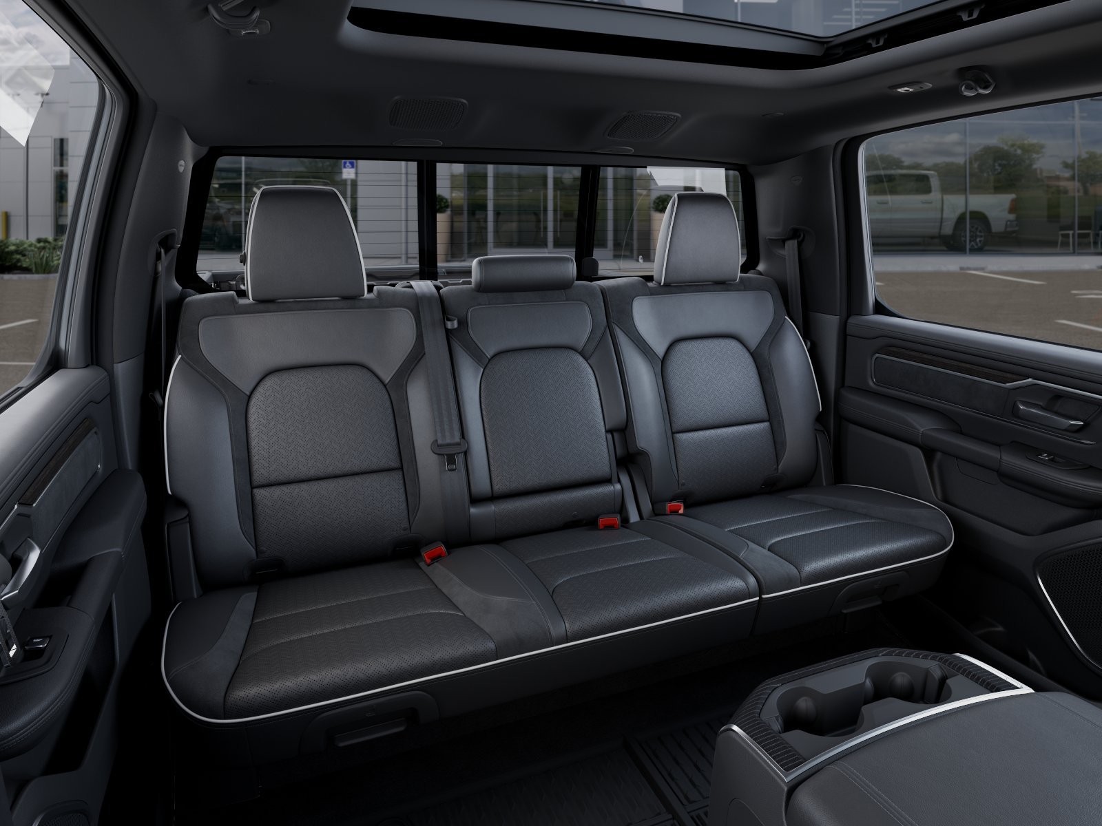 New 2026 Granite Crystal Metallic Clear-Coat Exterior Paint RAM Laramie image 50