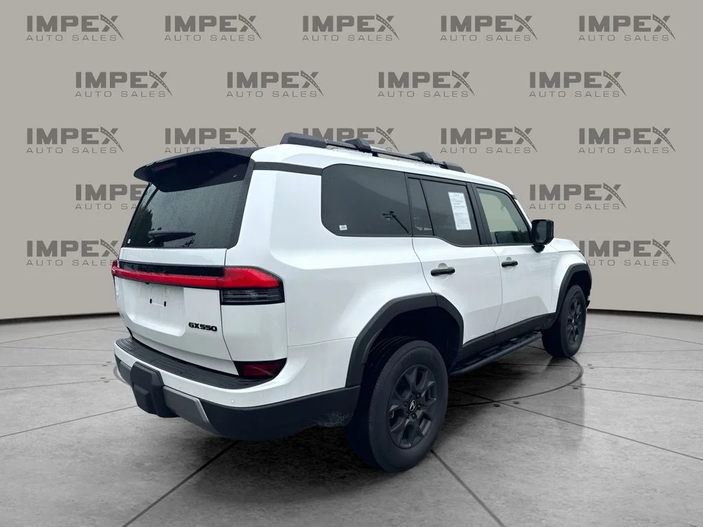 Used 2025 White Lexus 550 Overtrail image 3