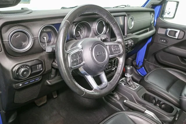 Used 2023 Blue Jeep Sahara 4xe image 21