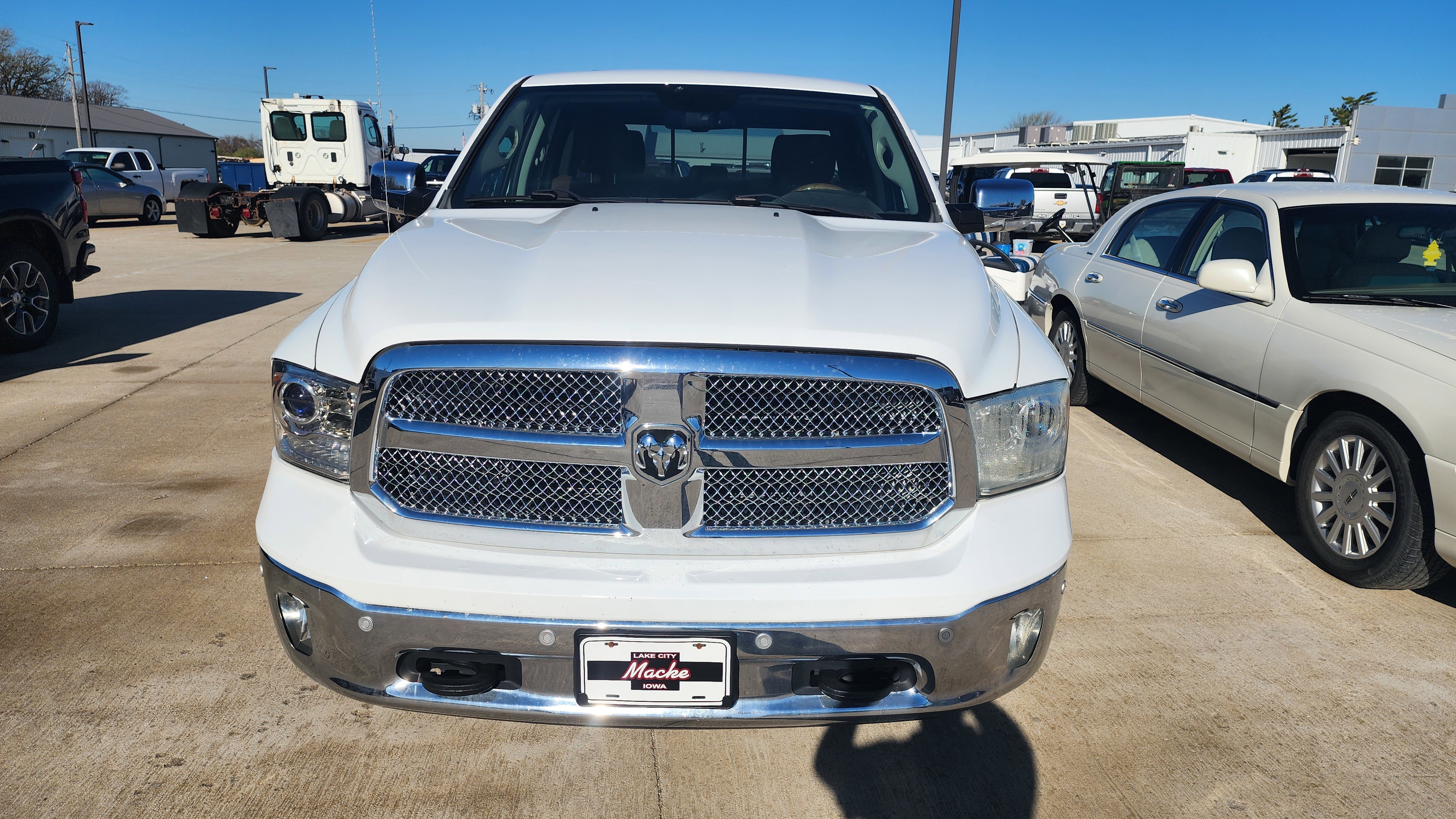 Used 2016 RAM Ram 1500 Pickup Laramie Longhorn with VIN 1C6RR7PT3GS146596 for sale in Lake City, IA