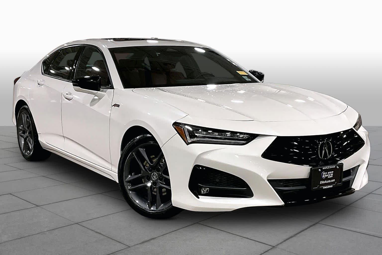Certified Used 2025 Platinum White Pearl Acura SH-AWD A-SPEC image 3