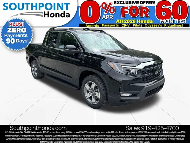 2026 Honda Ridgeline RTL
