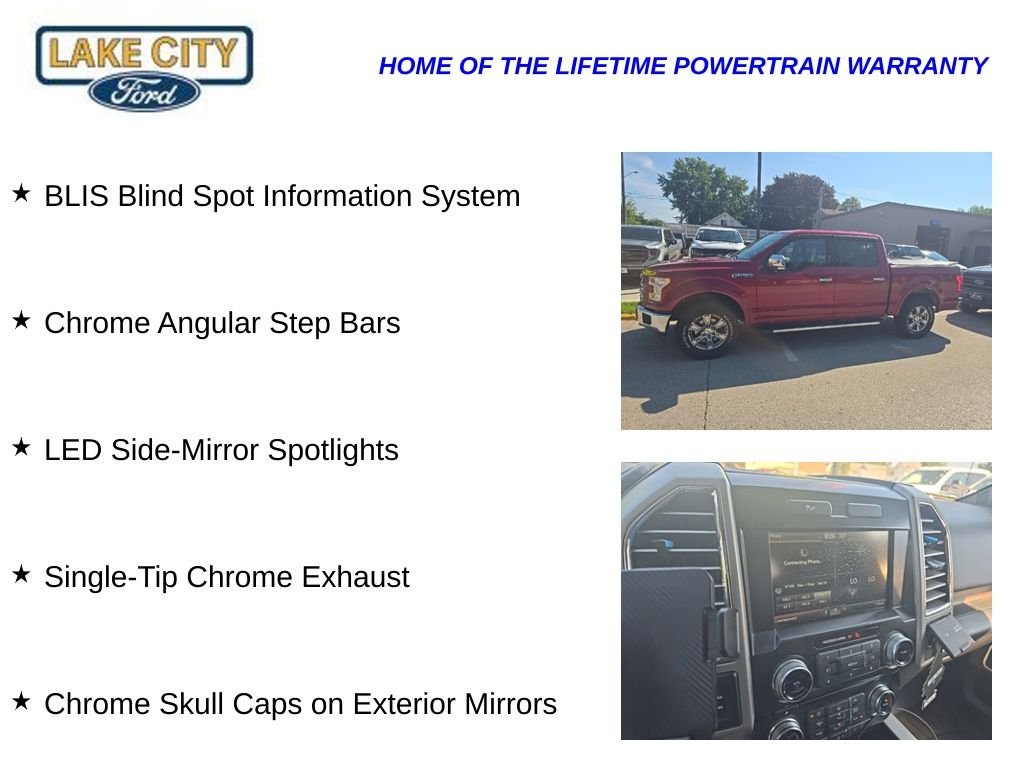 Used 2015 Red Ford Lariat image 14