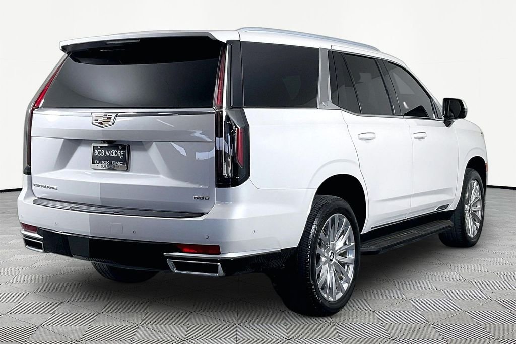 Used 2023 White Cadillac Premium Luxury image 6