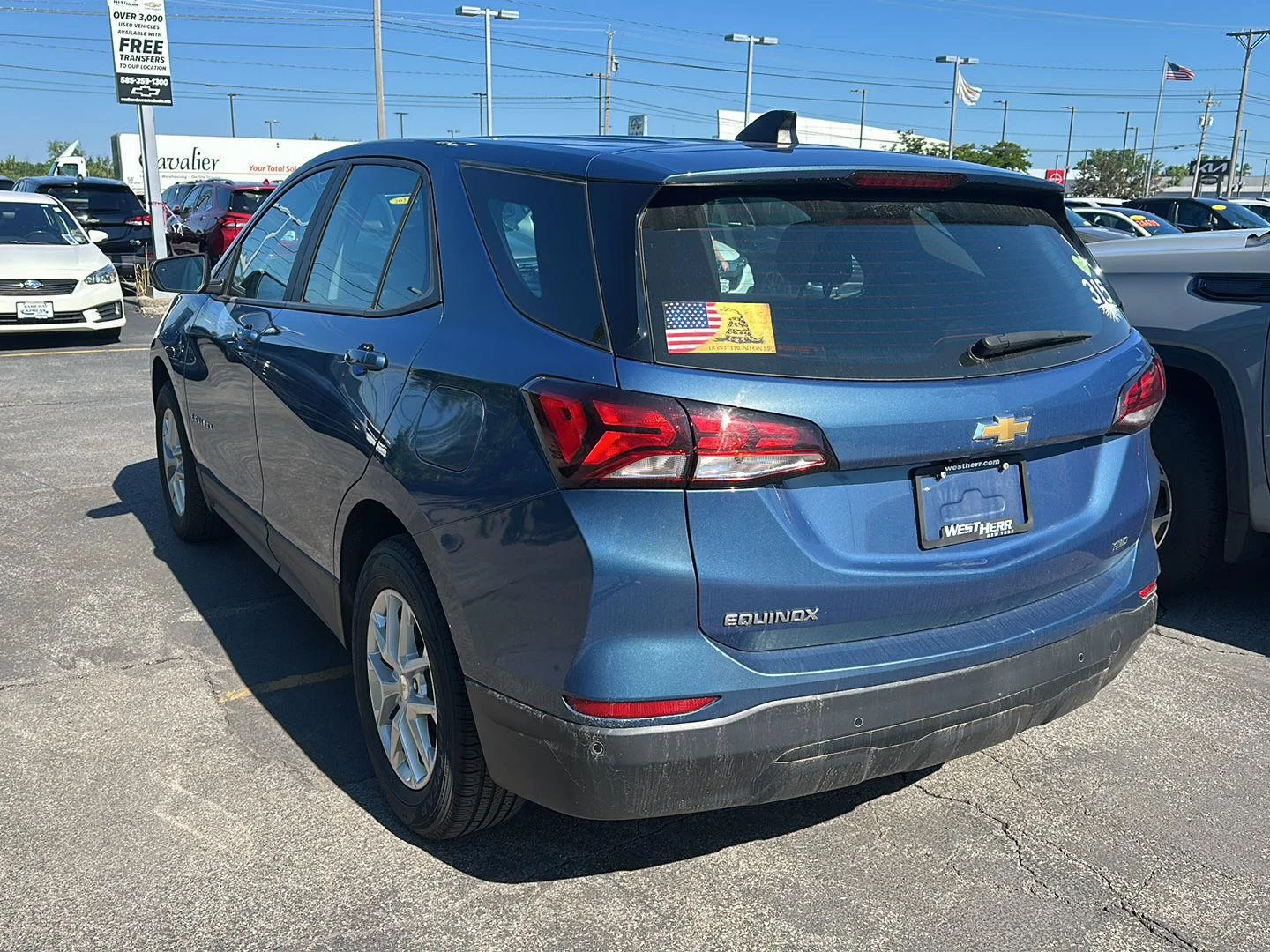 Used 2024 Lakeshore Blue Metallic Chevrolet LS image 4