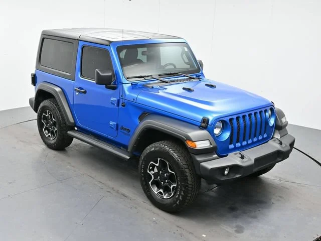 Used 2021 Hydro Blue Pearlc Jeep Sport S image 29