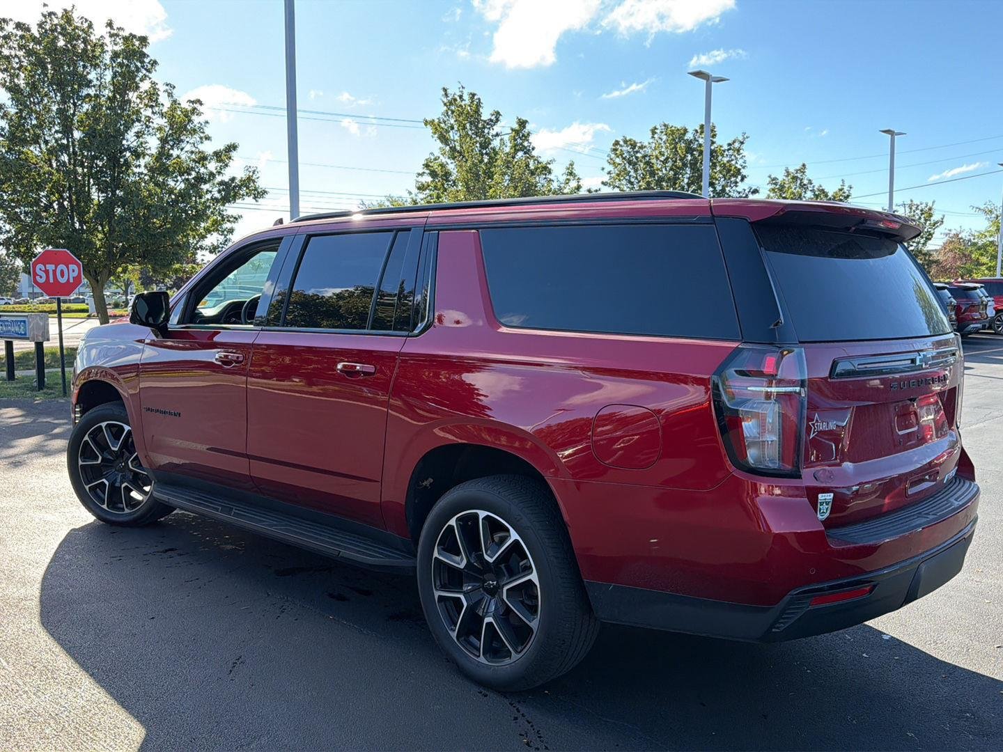Used 2024 Radiant Red Tintcoat Chevrolet RST image 4