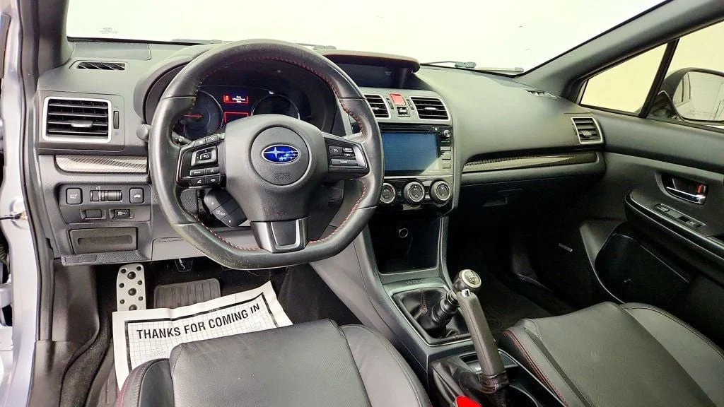 Used 2018 Ice Silver Metallic Subaru Limited 6-Speed w/ Navigation, Harman/Kardon & STI Shifter image 13