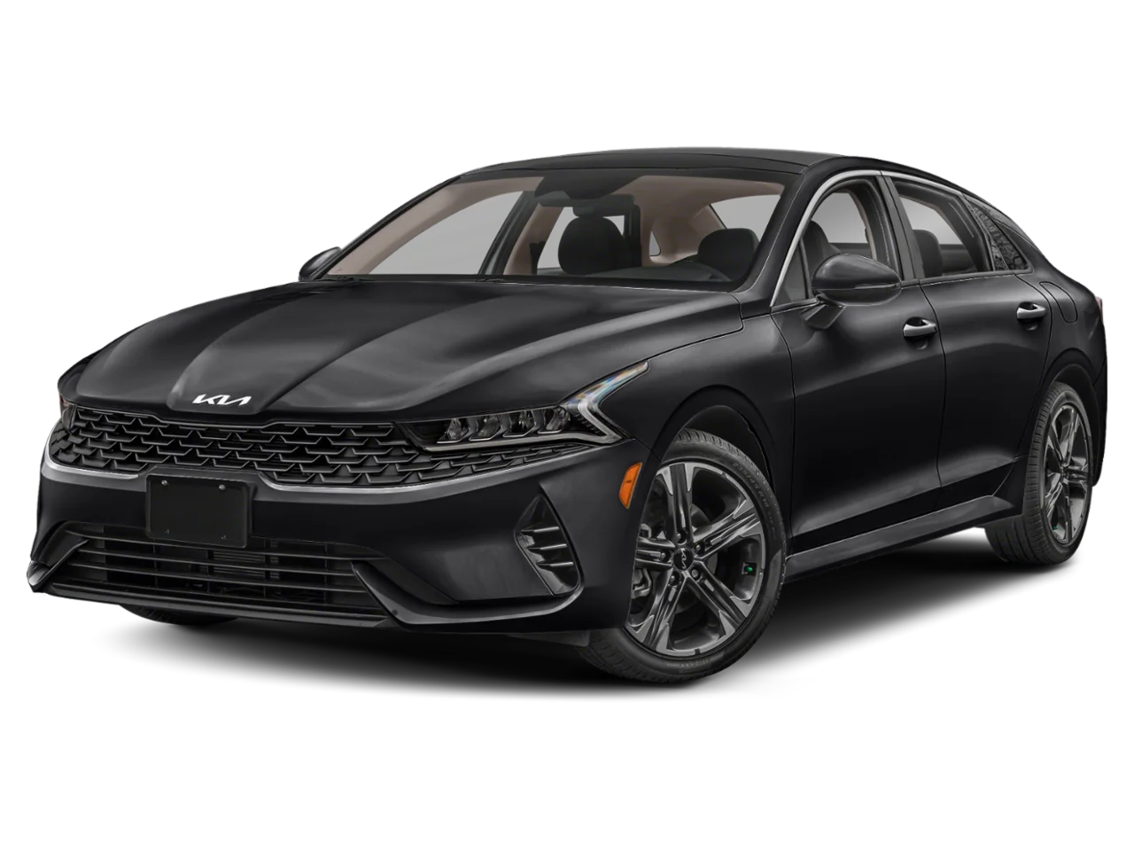 Used 2023 Ebony Black Kia EX image 1