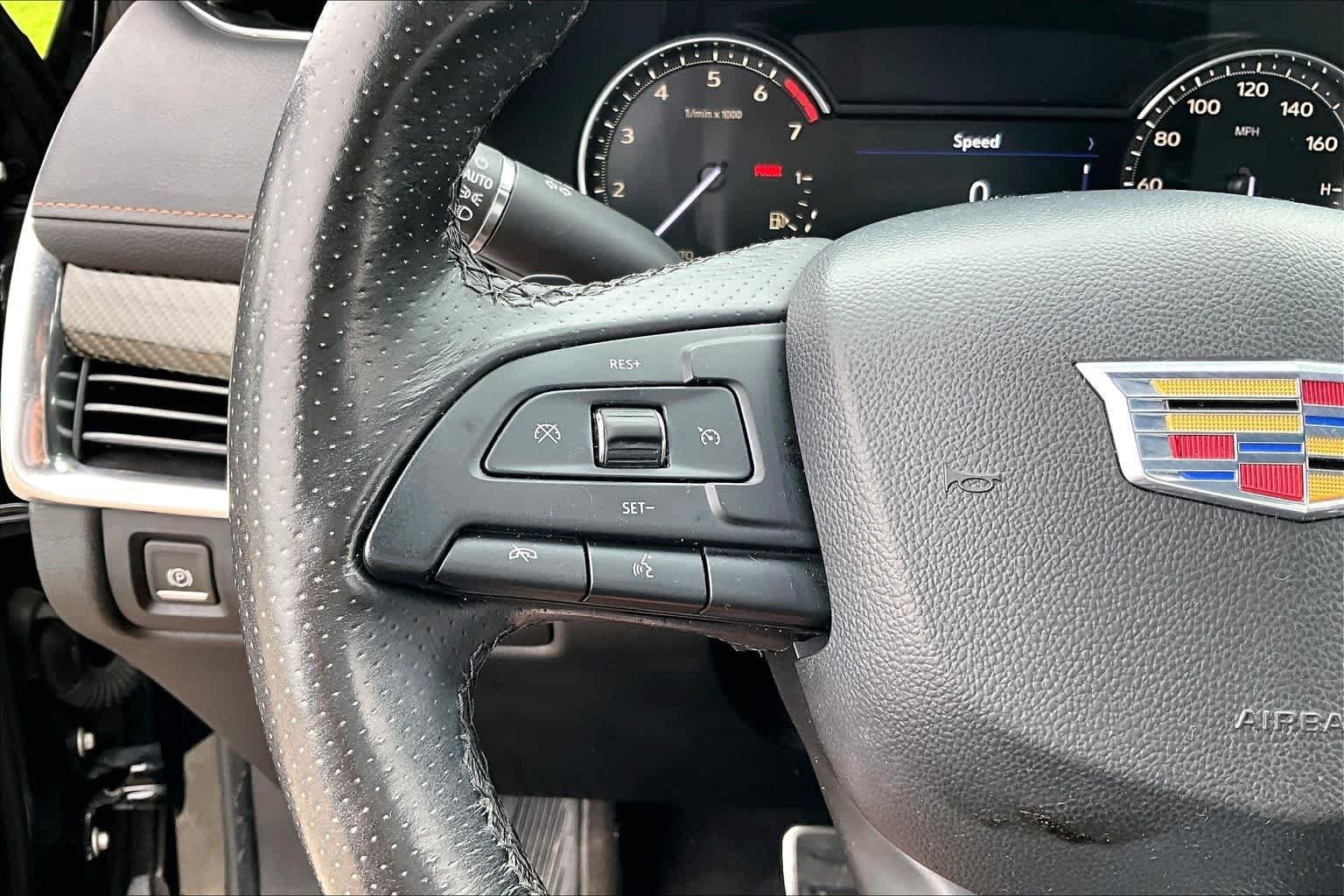 Used 2019 Stellar Black Metallic Cadillac FWD Sport image 22