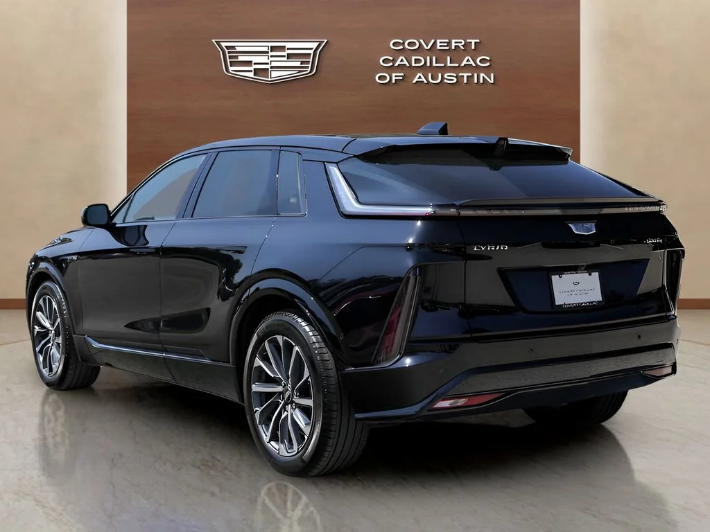 Certified Used 2025 Stellar Black Metallic Cadillac Sport 1 image 3