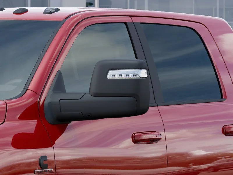 New 2026 Flame Red Clear-Coat Exterior Paint RAM Laramie image 13