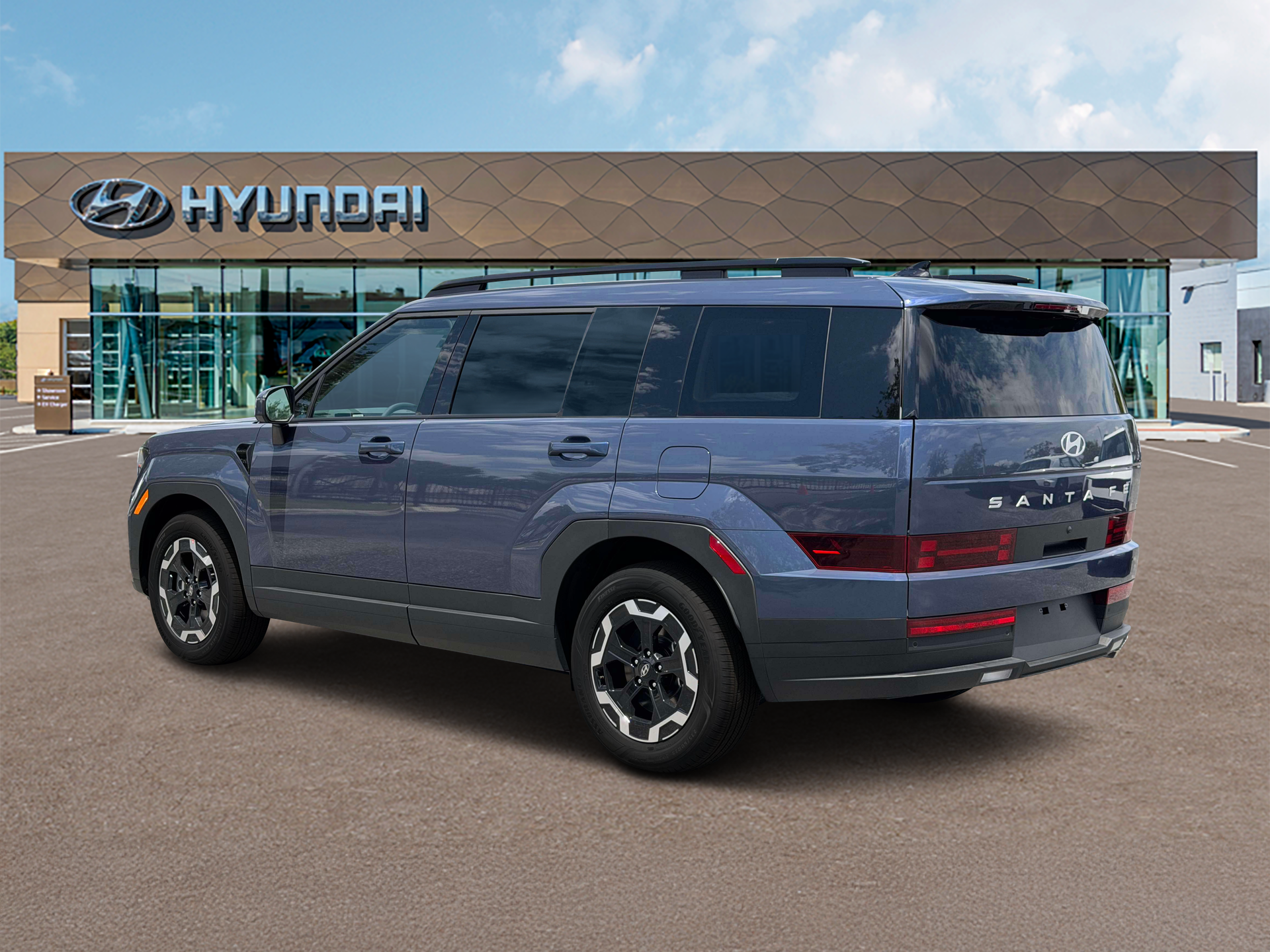New 2027 Atlantis Blue Hyundai SEL AWD image 4