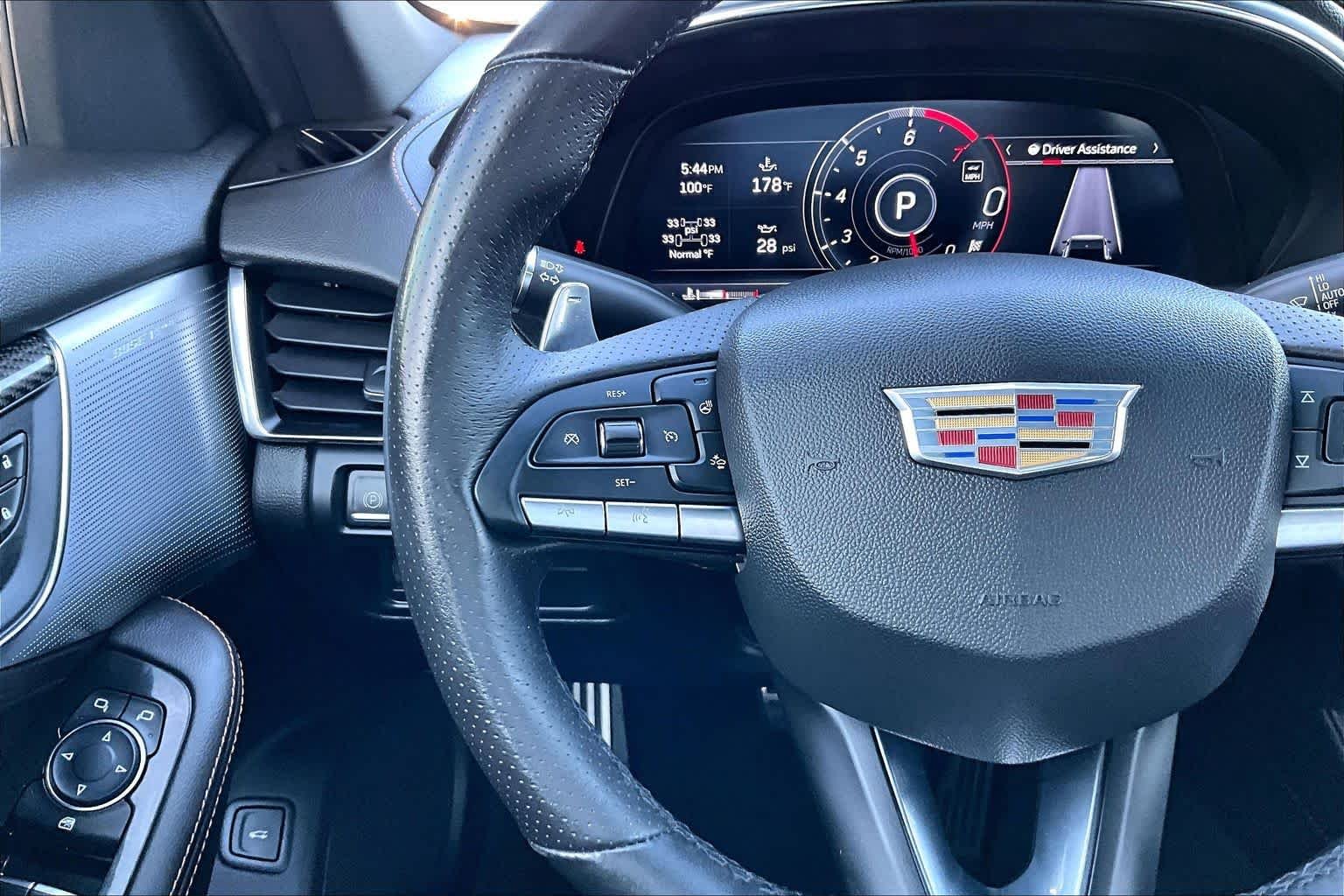Used 2023 Crystal White Tricoat Cadillac Sport image 23