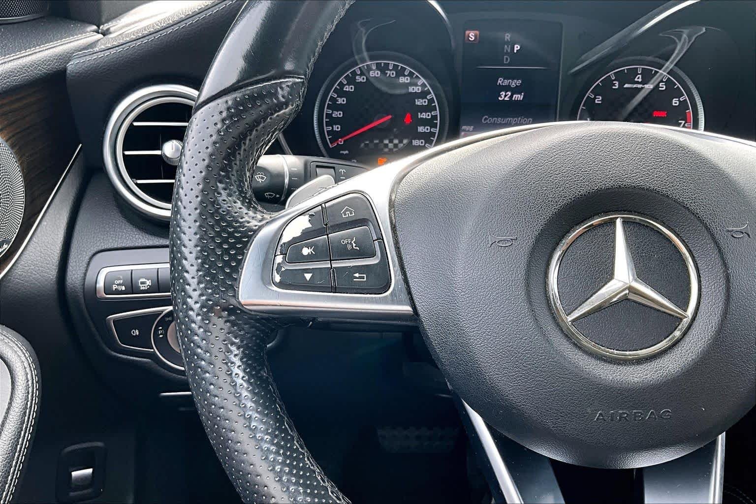 Used 2017 Polar White Mercedes-Benz AMG® GLC 43 image 24