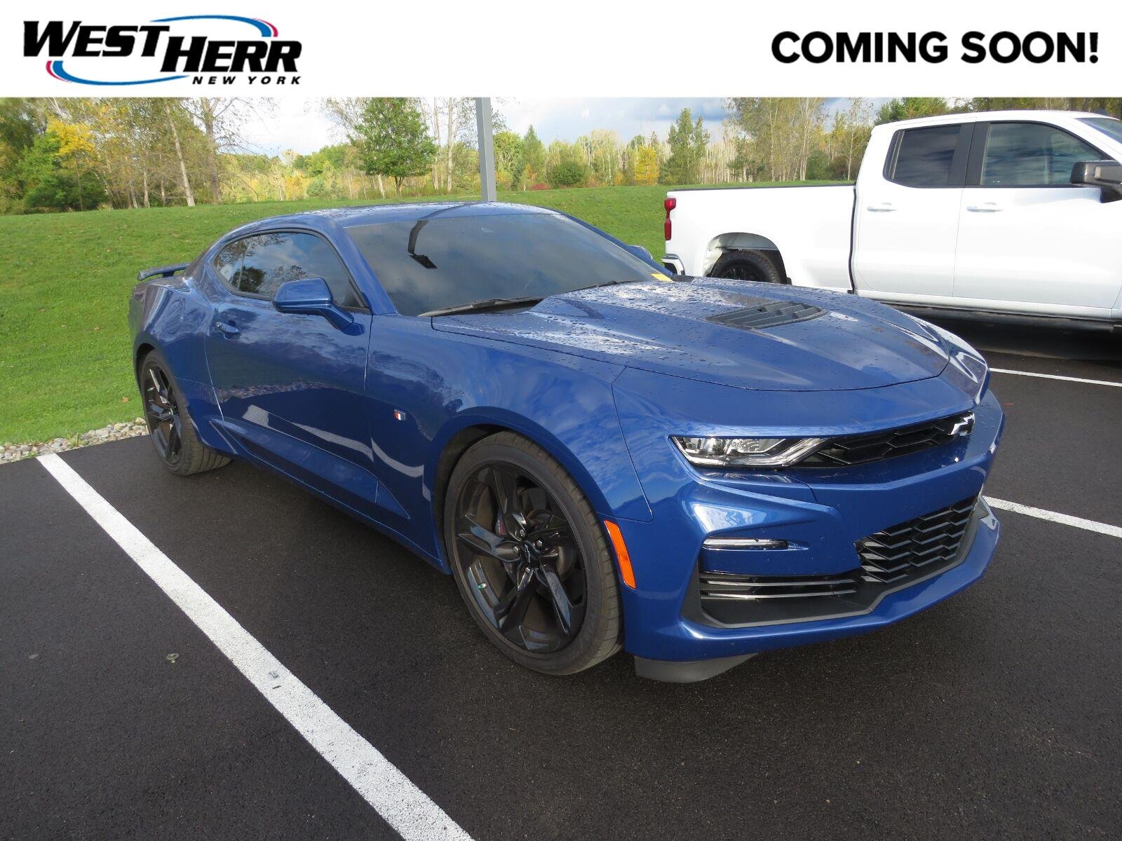 Used 2024 Riverside Blue Metallic Chevrolet 2SS image 1