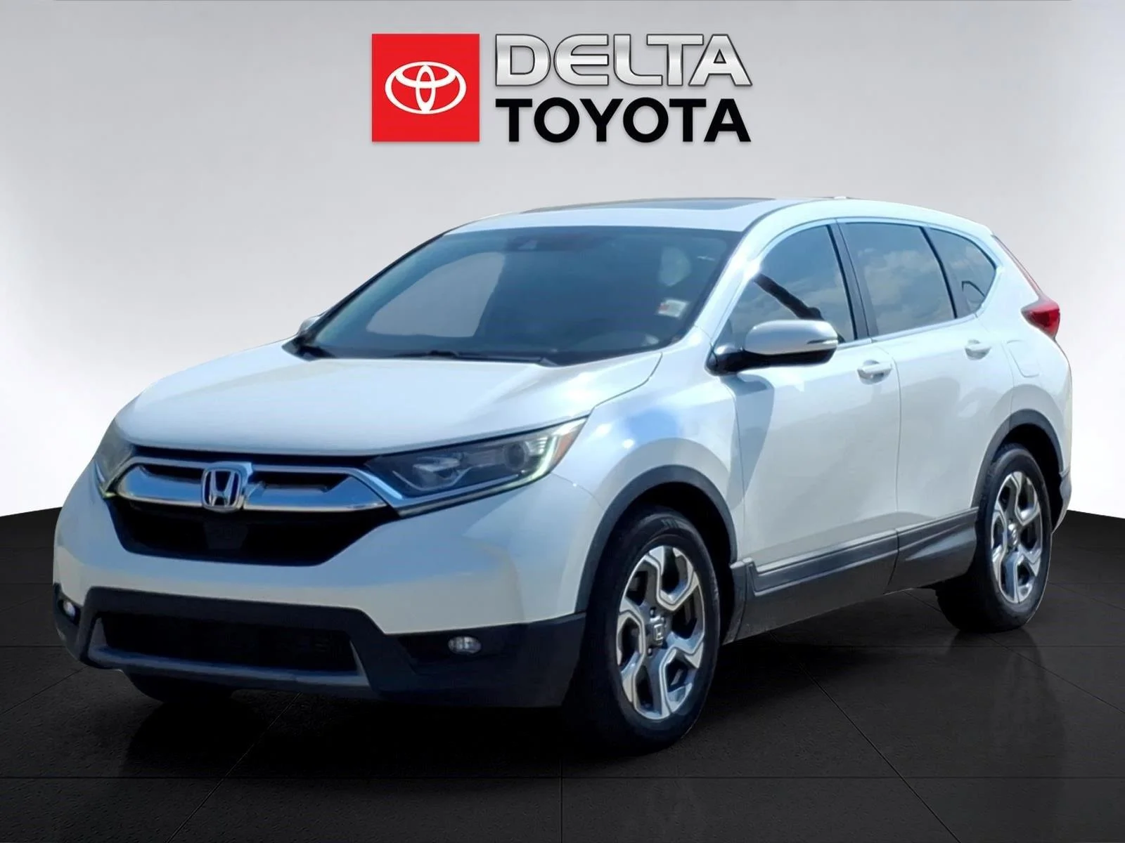 Used 2017 White Diamond Pearl Honda EX-L image 1