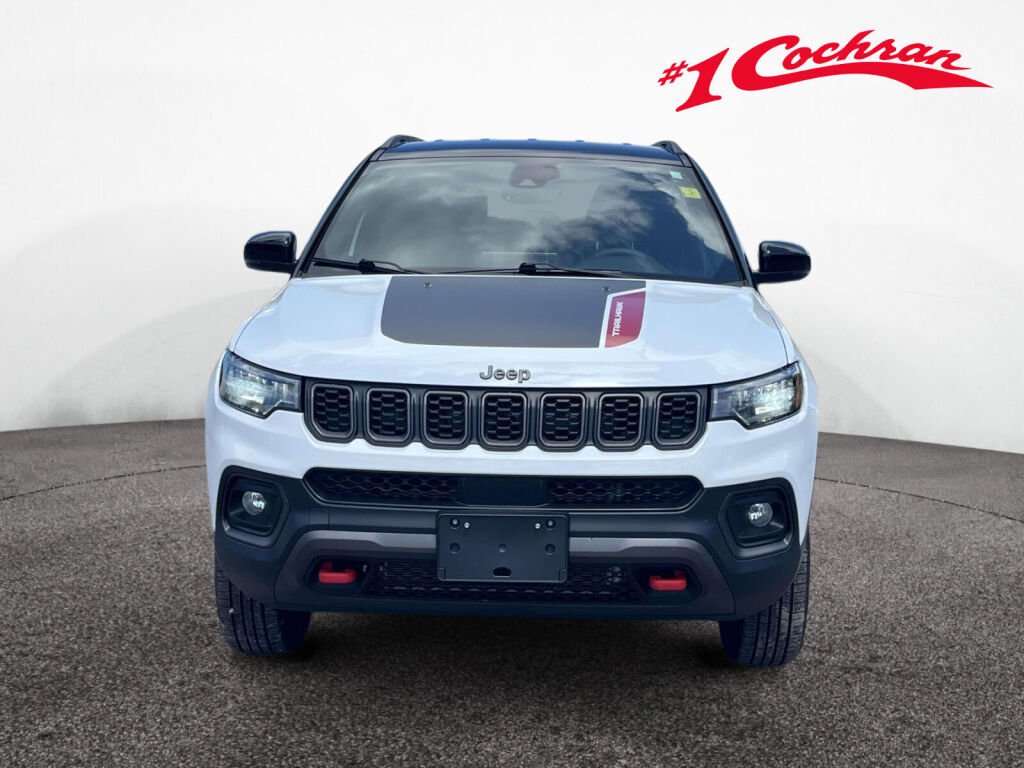 Certified Used 2024 Bright White Clearcoat Jeep Trailhawk image 12