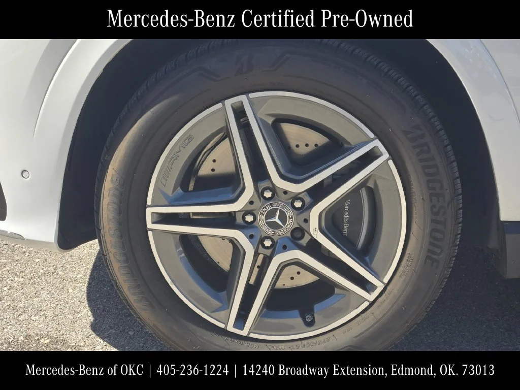 Certified Used 2025 Polar White Mercedes-Benz GLE 450e image 11