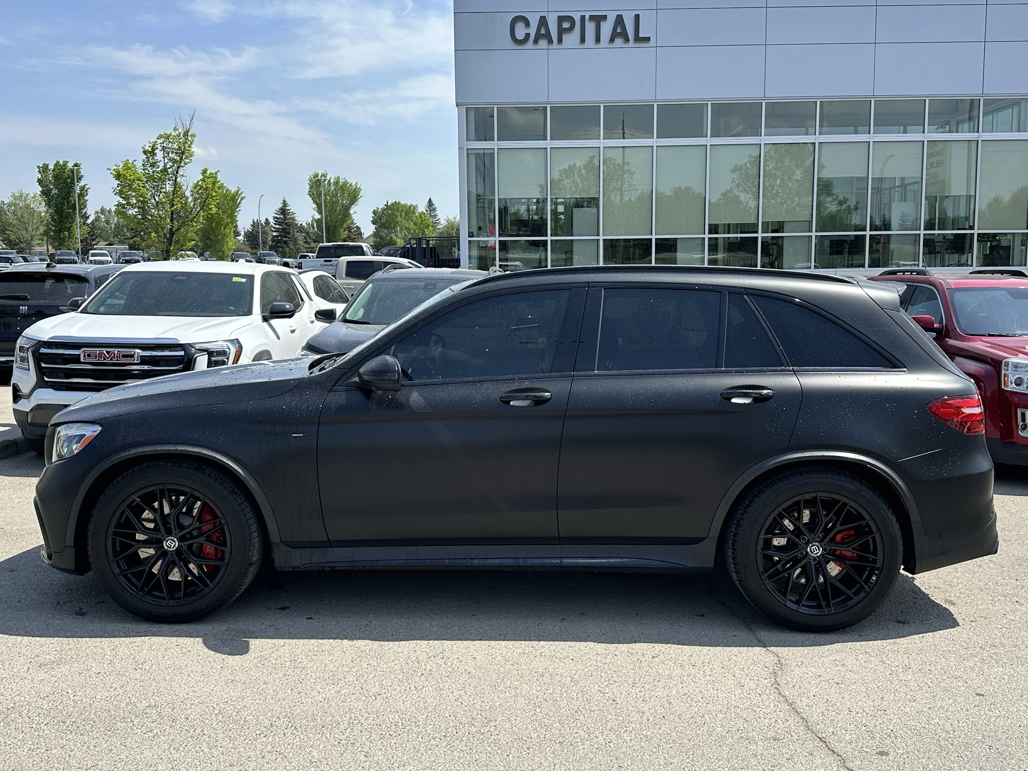 Used 2019 Black Mercedes-Benz AMG GLC 63 S image 3