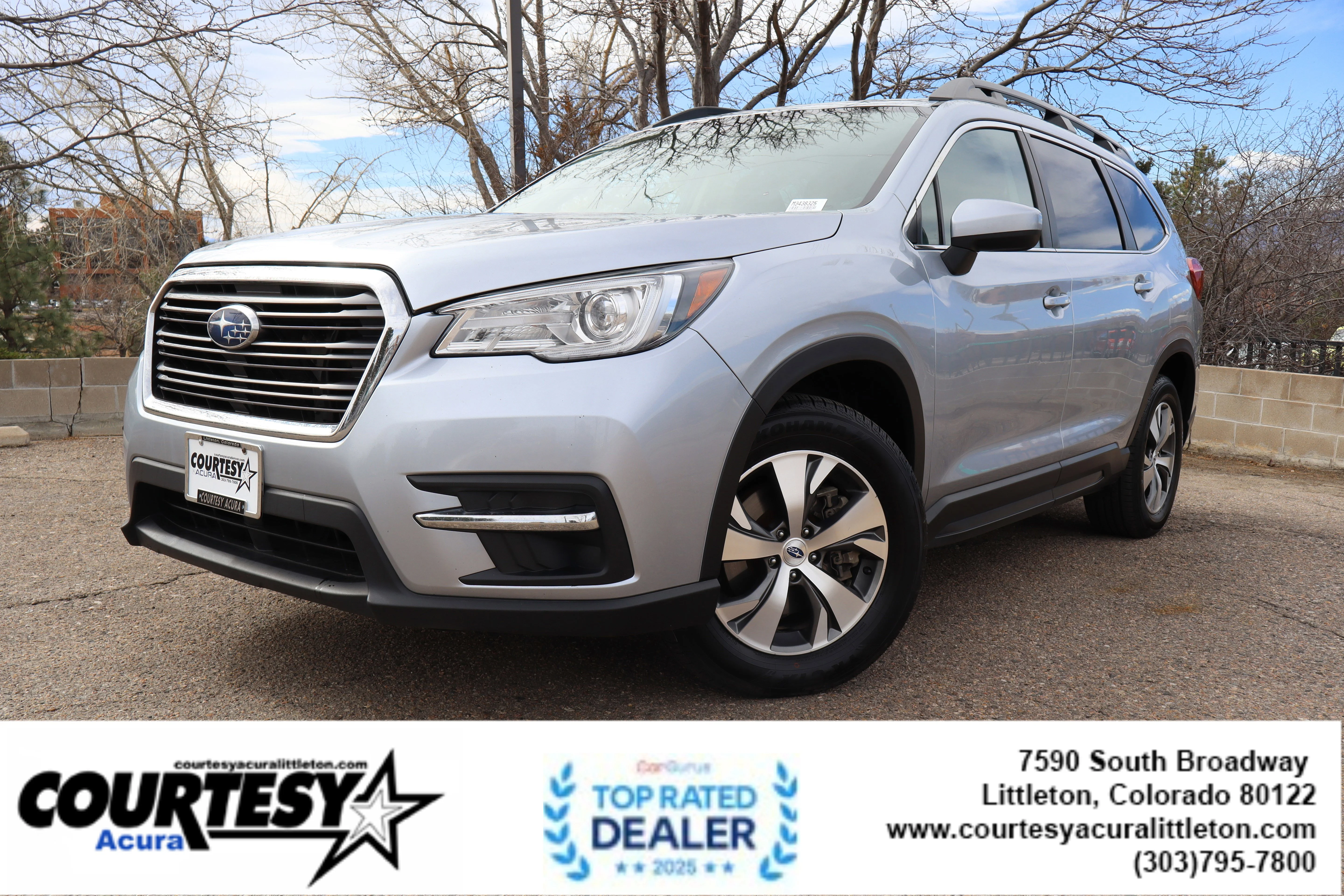 Used 2021 Ice Silver Metallic Subaru Premium image 1