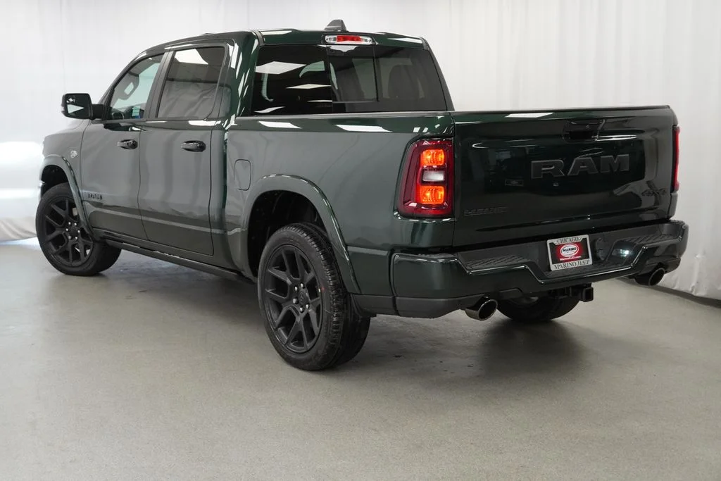 New 2026 Serrano-Green Metallic Exterior Paint RAM Laramie image 13