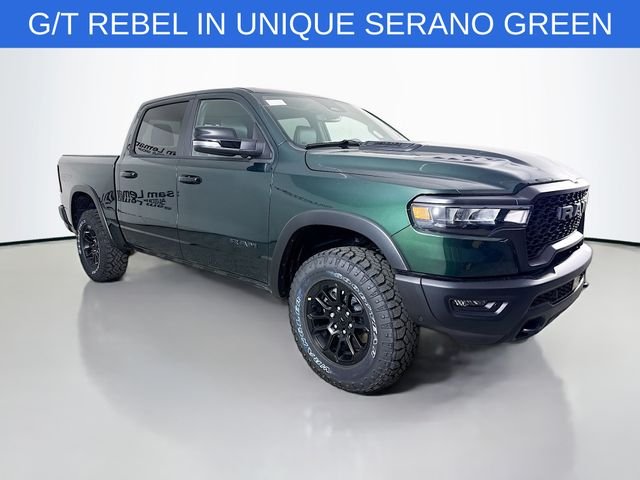 New 2026 Serrano-Green Metallic Exterior Paint RAM Rebel image 1