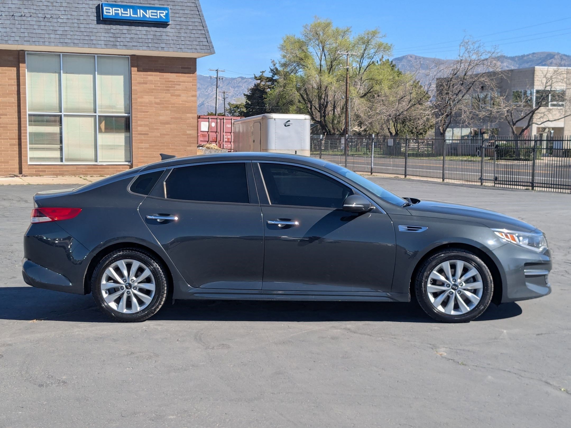 Used 2016 Kia Optima LX with VIN 5XXGT4L36GG018952 for sale in Riverdale, UT