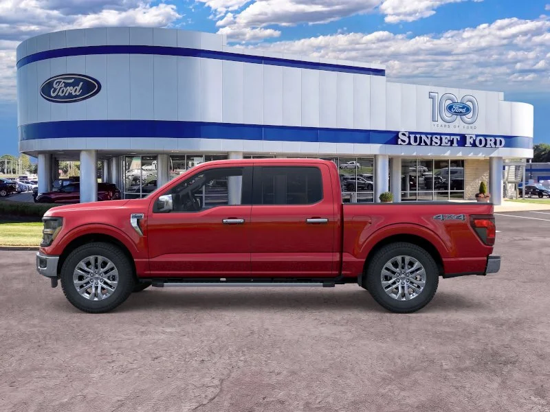 New 2026 Ruby Red Metallic Tinted Clearcoat Ford XLT image 3
