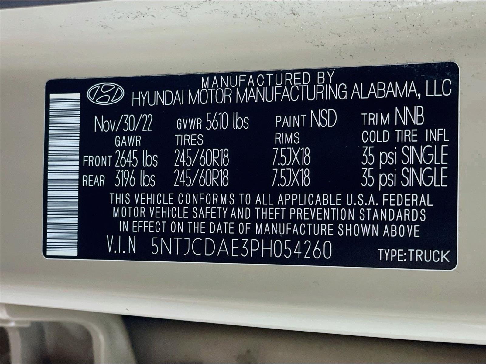 Used 2023 California Sand Hyundai SEL image 34