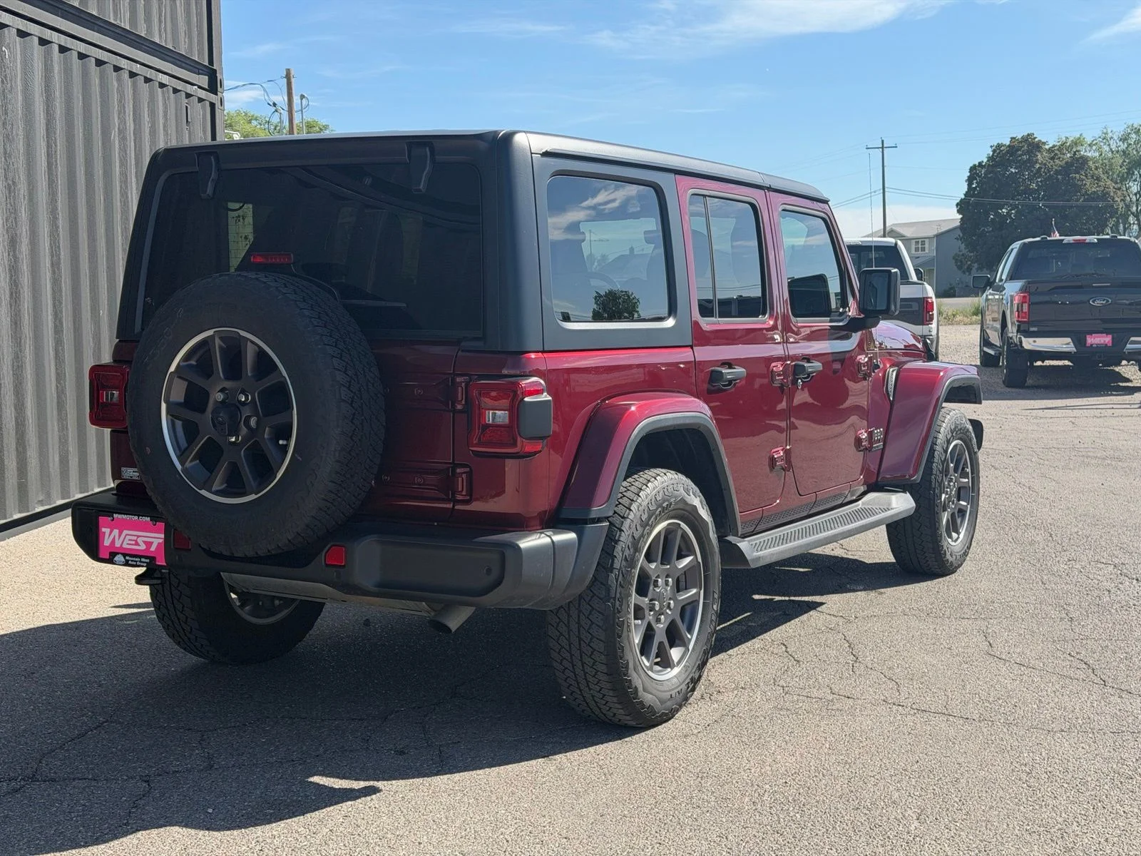 Used 2021 Red Jeep Unlimited Sport S image 7