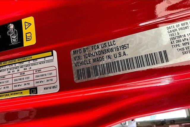 Used 2022 Red Jeep Unlimited Sport Altitude image 18