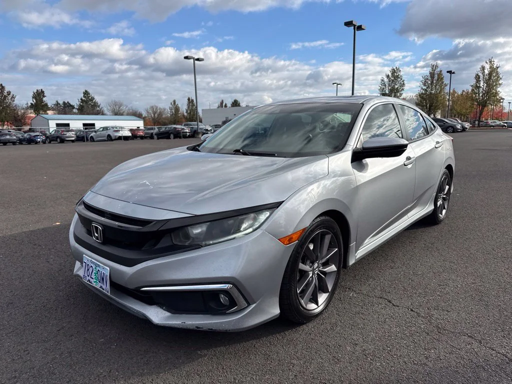 Used 2020 Lunar Silver Metallic Honda EX image 3